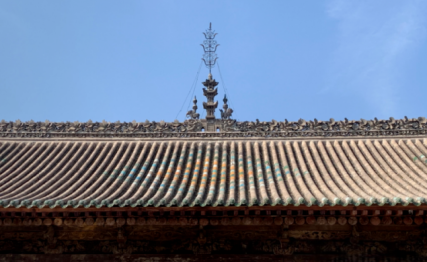 山外有山，楼上还有华丽的楼阁之美轮美奂脊刹